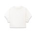 Street Bubble Short Sleeve Folded Top