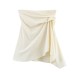 Spicy girl pleated strapless top