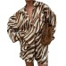 Printed Short Sleeve Round Neck Women's Casual Two-Piece Set
