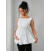Chic Dot Print Sweet Style Maternity Strapless TopFashion Simple Elegant Spring Summer Chic Dot Print Sweet Style Maternity Strapless TopFashion Simple Elegant Spring Summer