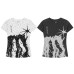 Unicorn Print Short Sleeve Women's Fitted Slim High Street Style Top