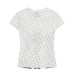 Unicorn Print Short Sleeve Women's Fitted Slim High Street Style Top