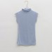 Elastic sleeveless T-shirt