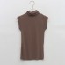 Elastic sleeveless T-shirt