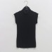 Elastic sleeveless T-shirt