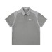Splicing vertical striped short sleeves