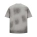 Graffiti letters cross prints spray painting dirty short sleeves