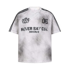 Short sleeved printed with alphanumeric printing Short sleeved printed with alphanumeric printing