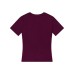 Star Letter Print Short Sleeve  Slim Fit Casual Commuter Style Versatile Top