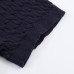 Chic Women's Short Sleeve Peter Pan Collar Color-block