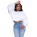 Bat sleeve zipper short top