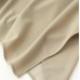 Short Sleeve Drapey Semi-High Neck Top for Women