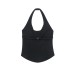 Butterfly tie style halter neck sleeveless backless top
