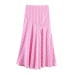 Style Striped Shirt Dress Mid-Length Dress