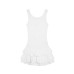 Ballet Style Square Neck Bodycon Sleeveless Vest Dress