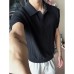 Preppy Seagull V-Neck Knit Short Sleeve Preppy Seagull V-Neck Knit Short Sleeve