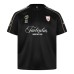 Dark pattern splicing sports short sleeved shirt