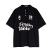 Alphabet and alphanumeric printed short sleeves
