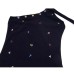 Shoulder Strap Crop Top, Minimalist Design Casual Sleeveless Women's Top