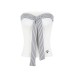 Backless Striped Tie-Up Spliced Design Crop Top Slim Fit Women's Tank Top