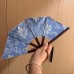 Embroidered Folding Hand Fan - Vintage Spanish Fan for Wedding, Home Decor & Cultural Display