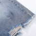 Wash and make old dirty wide leg denim shorts