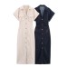 Versatile classic denim dress