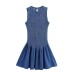 Versatile honeycomb grid short dress