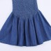Versatile honeycomb grid short dress