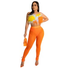 Two piece sleeveless sling set