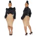 High neck long sleeved top High neck long sleeved top