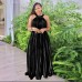 Sleeveless off shoulder dress