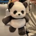 Cute Panda Running Series Little Panda Plush Toy Doll Gift Trendy Pendant Panda Gift