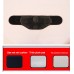 Removable steel plate support for waist protection, breathable and widened waist protection