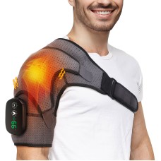 Thermal Massage Shoulder Support with Charging Heating Function for Shoulder Periarthritis Therapy and Massage Thermal Massage Shoulder Support with Charging Heating Function for Shoulder Periarthritis Therapy and Massage