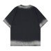 Vintage Gradient Graffiti Portrait Short Sleeve