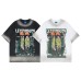Vintage Gradient Graffiti Portrait Short Sleeve