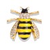 Insect pin anti slip buckle brooch