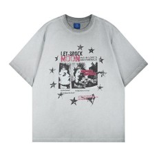 Hip hop rock character avatar short sleeved Hip hop rock character avatar short sleeved