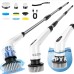 Electric Cleaning Brush 9-in-1 Extendable Multi-functional Household Floor and Kitchen Cleaning Tool Electric Cleaning Brush 9-in-1 Extendable Multi-functional Household Floor and Kitchen Cleaning Tool