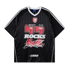 Printed Blokecore jersey short sleeved