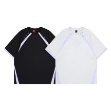 Deconstruction splicing short sleeved T-shirt