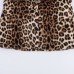 Casual versatile leopard print long jacket