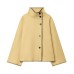 Casual high neck long sleeved jacket