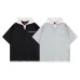 Fake two V-neck hooded short sleeves