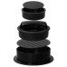Burger meat press circular manual meat press combination