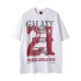 Wash to make old letters 21 short sleeves Wash to make old letters 21 short sleeves