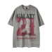 Wash to make old letters 21 short sleeves Wash to make old letters 21 short sleeves