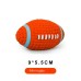 Chew Teeth Cleaning Sound Football Rugby Ball Thickened Durable Toy for Large Dogs Pet Latex Ball