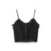 Women's embroidered cotton sheer top